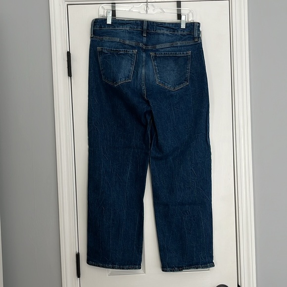 Old Navy Slim Wide Leg High Rise Jeans - Picture 5 of 7